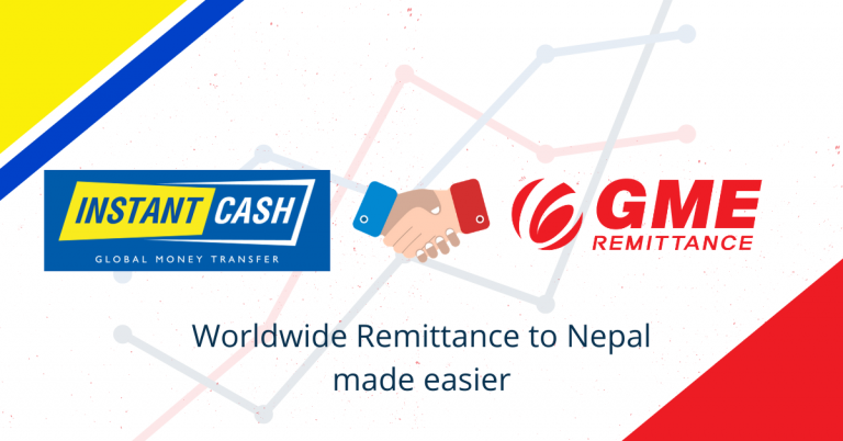 Instant Cash र जि.एम.इ रेमिटबीच  सम्झौता