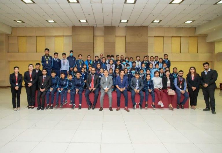 प्रभु बैंकले वित्तीय साक्षरता कार्यक्रम अन्तर्गत विद्यार्थीहरुलाई  दियो बैंकिङ्ग ज्ञान