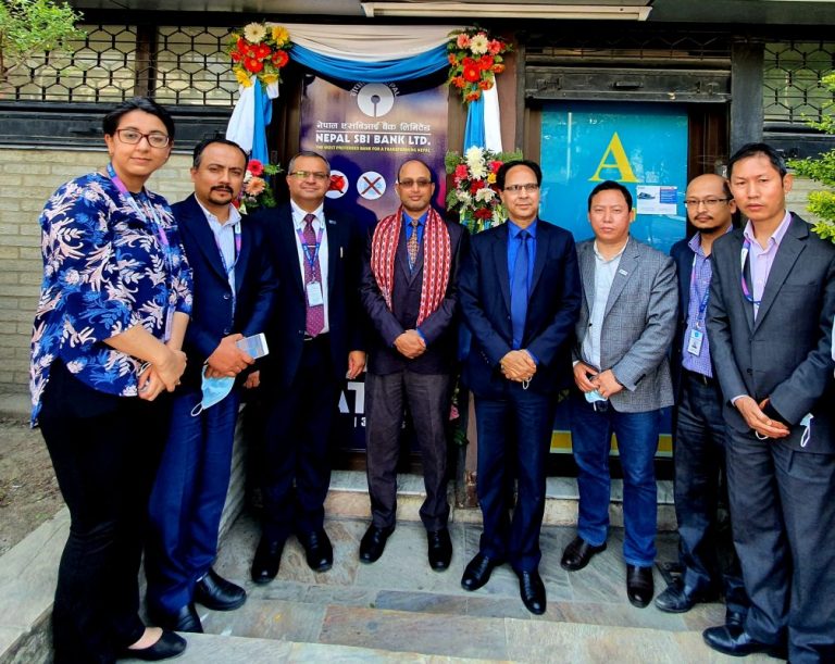 नेपाल एसबीआई बैंकको एटीएम अब दरबारमार्गको अन्नपूर्ण एटिएम लाउन्जमा पनि