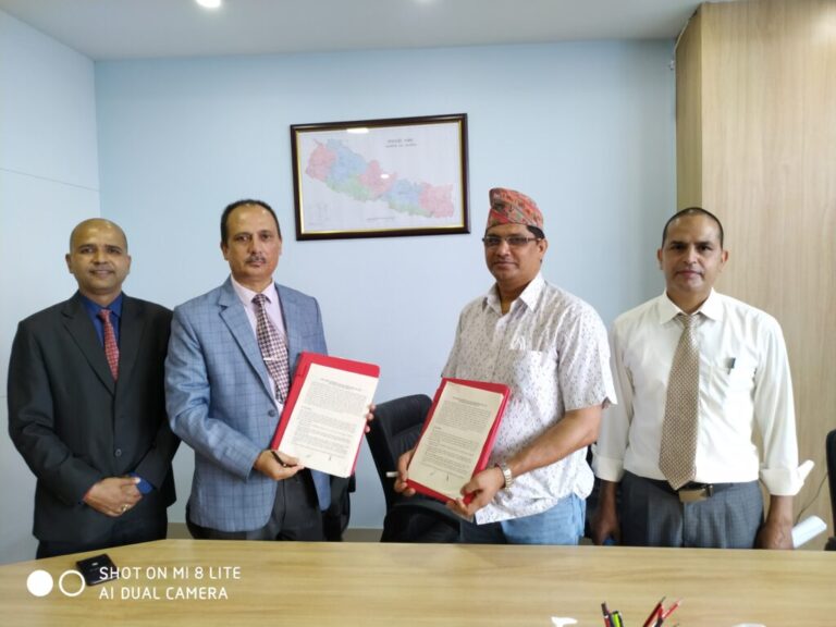 अजोड इन्स्योरेन्स र सिभिल क्यापिटलबीच शेयर रजिष्ट्रार सेवाको सम्झौता पत्र