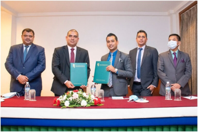 कामना सेवा विकास बैंक र सोल्टी इन्टरप्राइजबीच सम्झौता