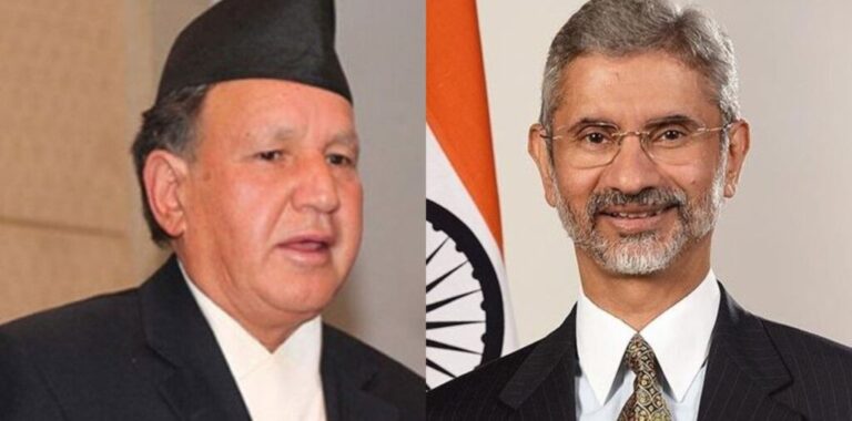 नेपालका परराष्ट्रमन्त्रीसँग सहकार्यका लागि प्रतीक्षारत छु : भारतीय विदेशमन्त्री