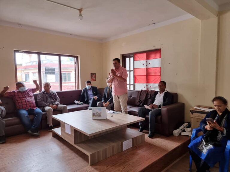 नेपाली कांग्रेस काठमाडौंले असोज ५ गते जिल्लाका सबै वडामा वडाअधिवेशन गर्ने