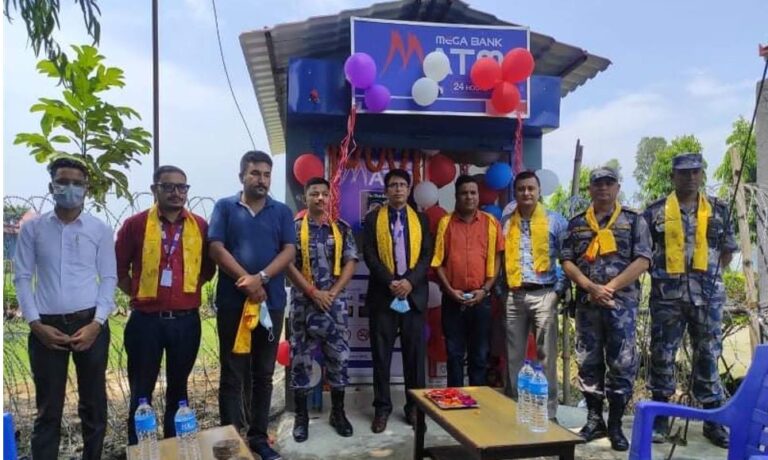 झापाको भद्रपुरमा मेगा बैंकको एटीएम सेवा