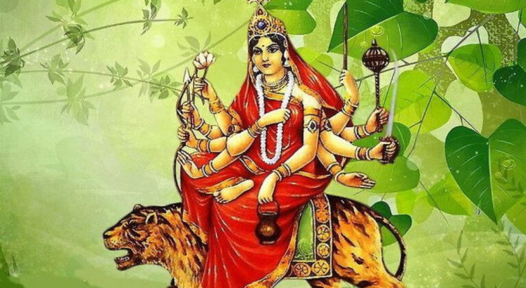 नवरात्रको तेस्रो दिन आज चन्द्रघण्टा देवीको पूजा आराधना गरिँदै
