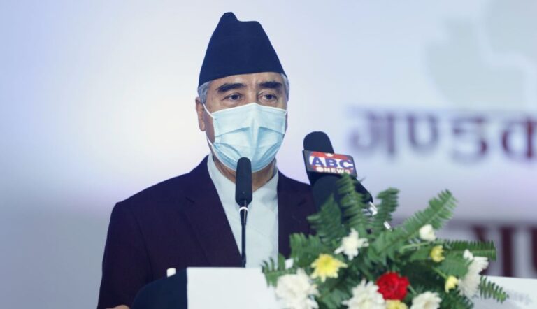 पार्टीलाई एकताबद्ध बनाएर लैजानु पर्छ, कसैले हराउन सक्दैन: प्रधानमन्त्री देउवा