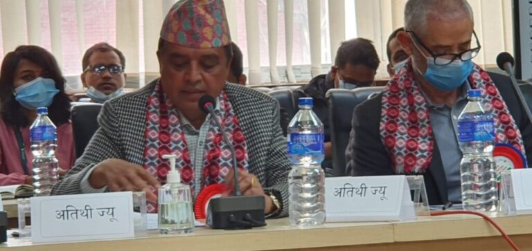 सामाजिक सुरक्षाको प्रत्याभूति गर्दै श्रम क्षेत्रका समस्या समाधान गरौँः वरिष्ठ उपाध्यक्ष ढकाल