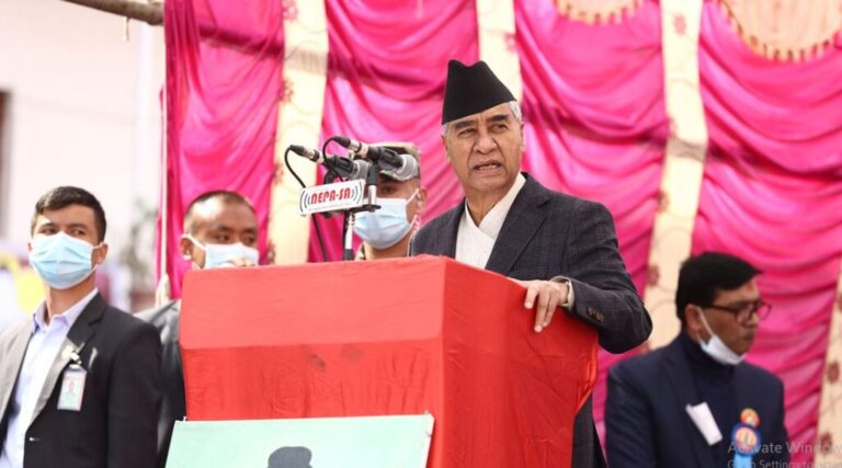 भौतिक पूर्वाधारबिना देशको विकास असम्भव छः प्रधानमन्त्री
