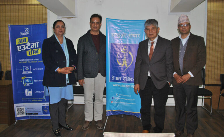 कलाकारद्वय मदनकृष्ण र हरिवंश आचार्य नेपाल टेलिकमको “ब्राण्ड एम्बेसडर” नियुक्त