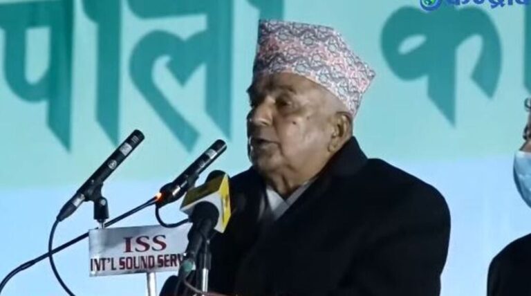 विकासको काम गर्ने इच्छाशक्तिसहित चुनावमा होमिएको छु : वरिष्ठ नेता पौडेल