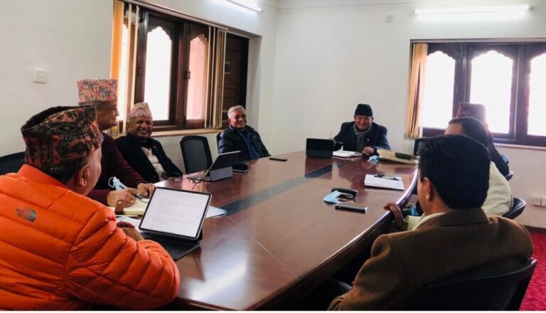 एमाले संसदीय दलको आकस्मिक बैठक बस्दै
