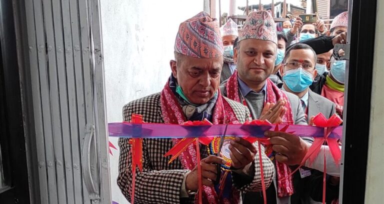 ग्लोबल आइएमई बैंकको ५०औँ एक्सटेन्सन काउन्टर गोरखाको चित्रेपोखरीमा