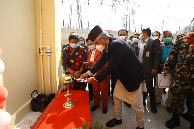प्रधानमन्त्रीले गरे देशकै दोस्रो ठूलो सबस्टेसन उद्घाटन (तस्बिरहरु)