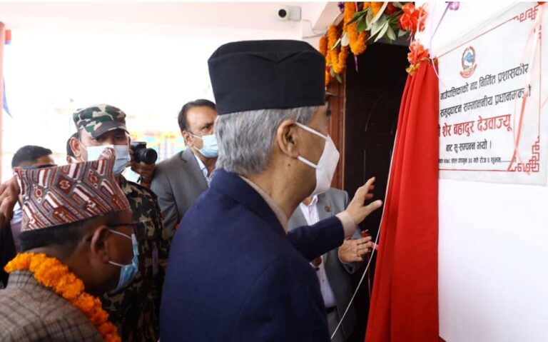 एमसीसी परियाेजना देश र जनताकाे हितमा छः प्रधानमन्त्री देउवा