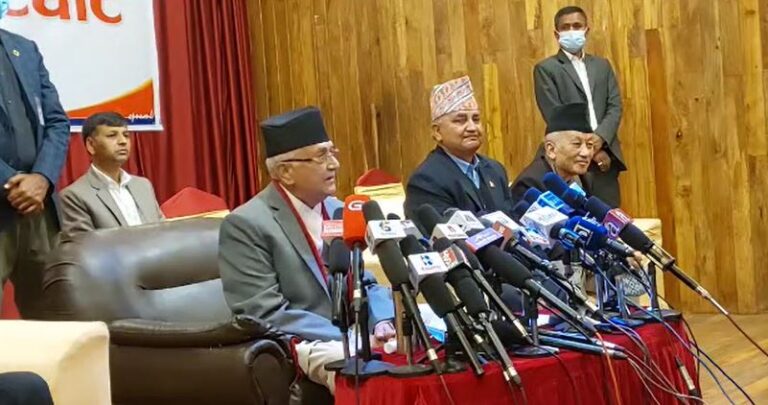 स्थानीय तहको निर्वाचनमा एमालेलाई विजयी गराउने गरि तयारी गर्न ओलीको निर्देशन