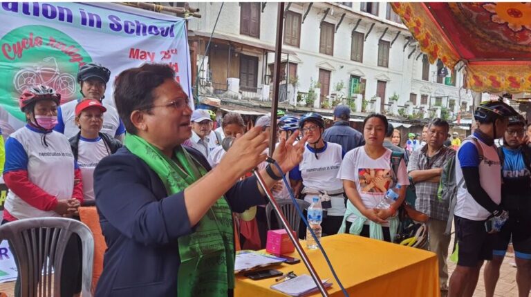 महिनावारी महिलाको मातृत्व क्षमताको पहिचान हो : मन्त्री भुसाल