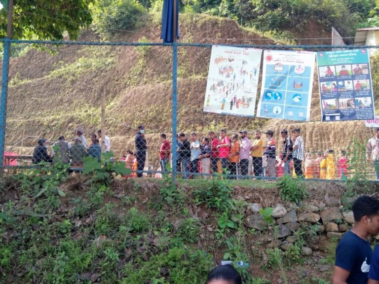 मतदानको निर्धारित समय सकियो