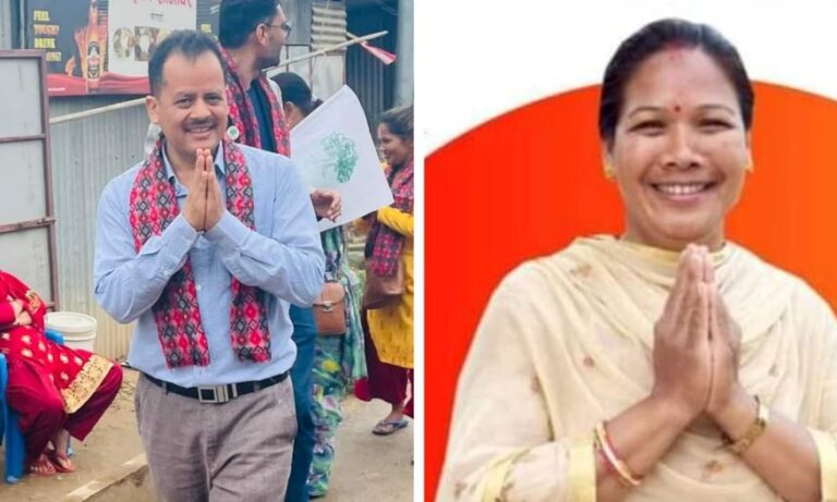 पाँचखालकाे मेयरमा कांग्रेस र उपमेयरमा एमाले विजयी