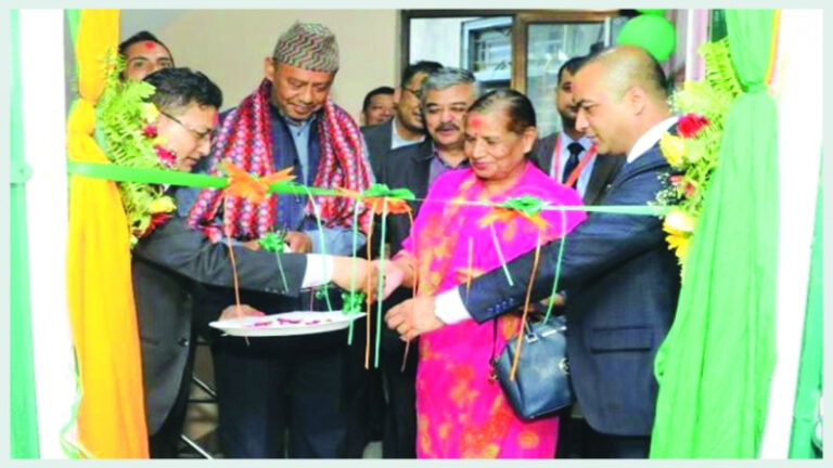 असनमा सेञ्चुरी बैंकको नयाँ शाखा