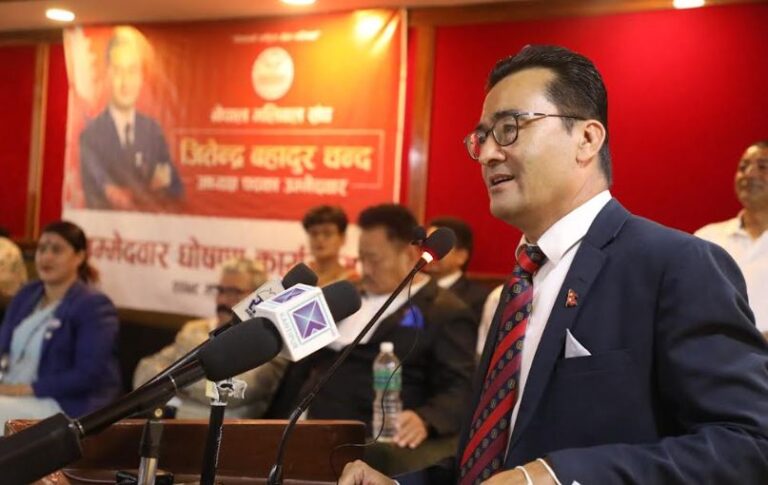 भलिबल संघको अध्यक्षमा चन्द