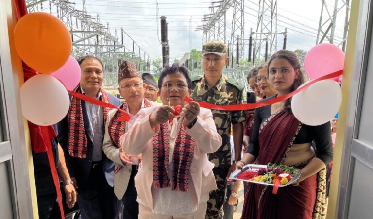 बुटवल-लुम्बिनी प्रसारण लाइन तथा सबस्टेसनको उद्घाटन