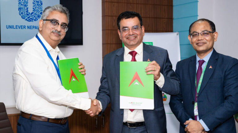 नबिल बैङ्क र युनिलिभरबीच सम्झौता, व्यवसायीहरूले च्यानल फाइनान्सिङ कर्जा पाउने