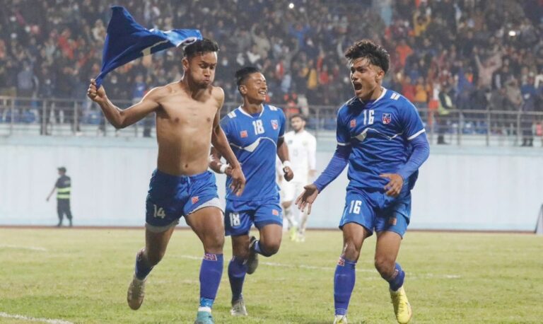 अन्जनको गोलमा नेपालले पाकिस्तानलाई हरायो