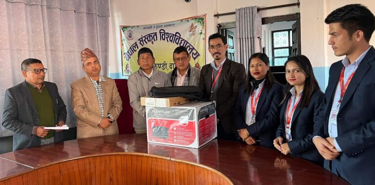 महालक्ष्मी बैंकले गर्‍यो शाखामार्फत् सामाजिक सहयोग