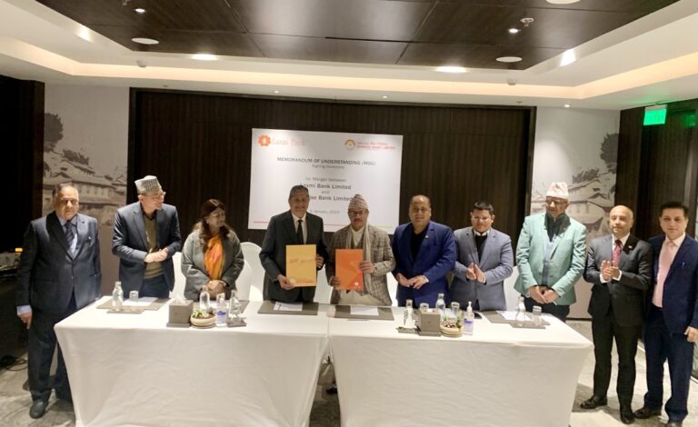 लक्ष्मी र सनराइज बैंकले गरे मर्जर सम्बन्धी प्रारम्भिक सम्झौता