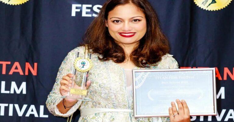ऋचालाई अष्ट्रेलियामा उत्कृष्ट अभिनेत्रीको अवार्ड