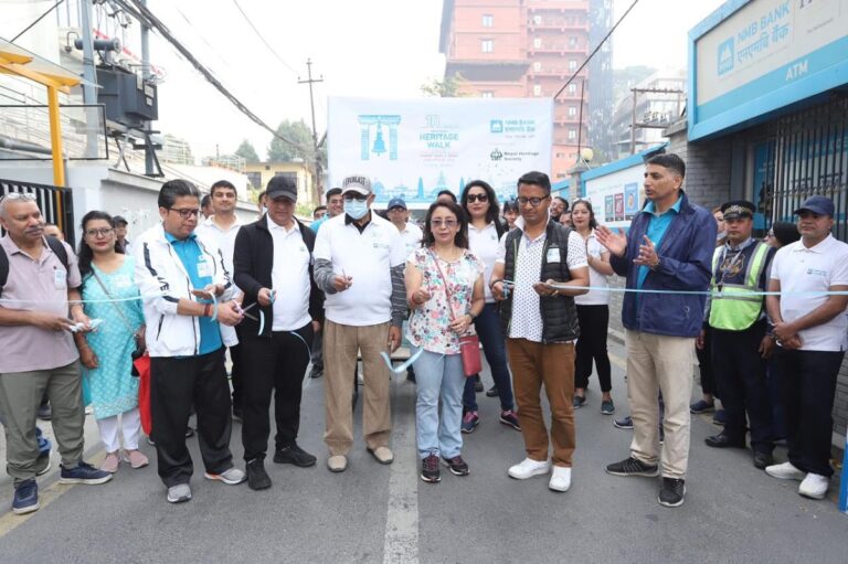 एनएमबि बैंकको १० औं हेरिटेज वाक कार्यक्रम सम्पन्न
