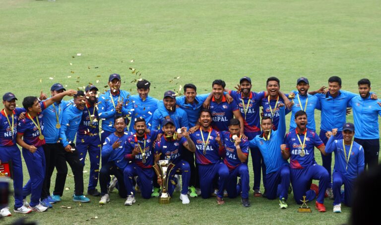 क्रिकेटका विजेता खेलाडीलाई जनही ६ लाख दिने सरकारको निर्णय
