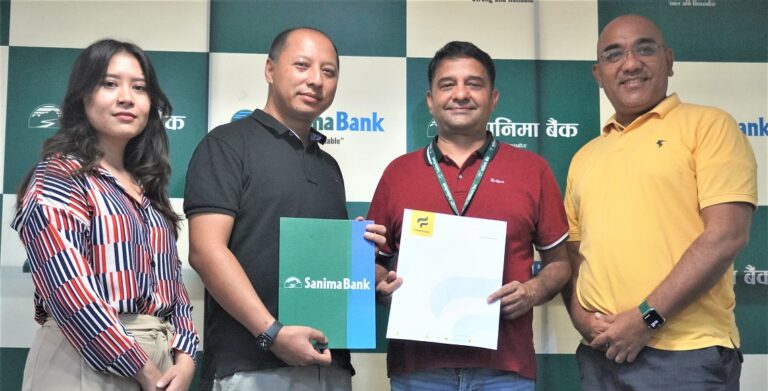 सानिमा बैंकका ग्राहकलाई ‘फुडमाण्डू’मा क्यासब्याक