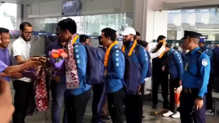 स्वदेश फर्कियो भारत र पाकिस्तानसँग ऐतिहासिक प्रतिस्पर्धा गरेको नेपाली टोली