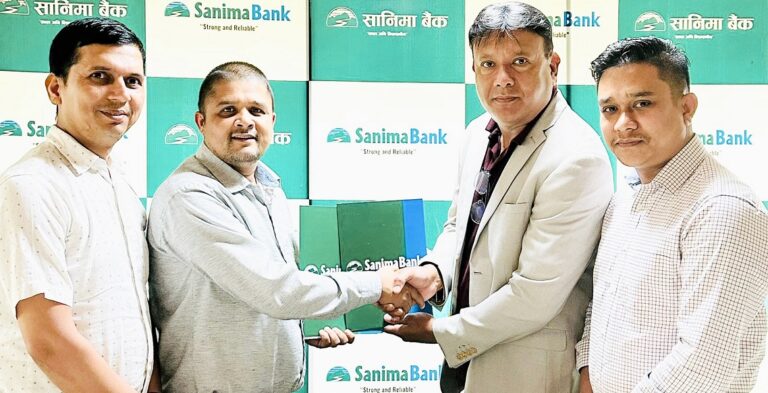 एड्भान्स्ड अटोमोबाइल्स र सानिमा बैंकबीच अटो लोन सम्झौतामा हस्ताक्षर