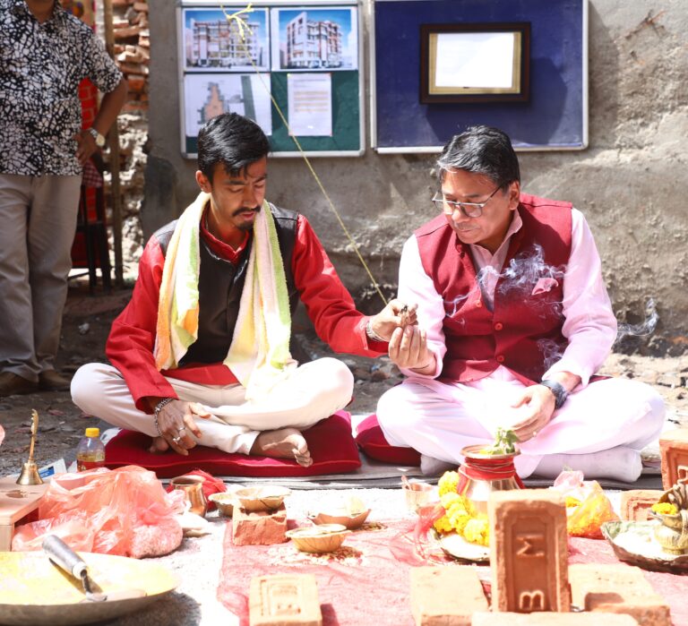 हिमालयन बैंकको नयाँ भवन शिलान्यास