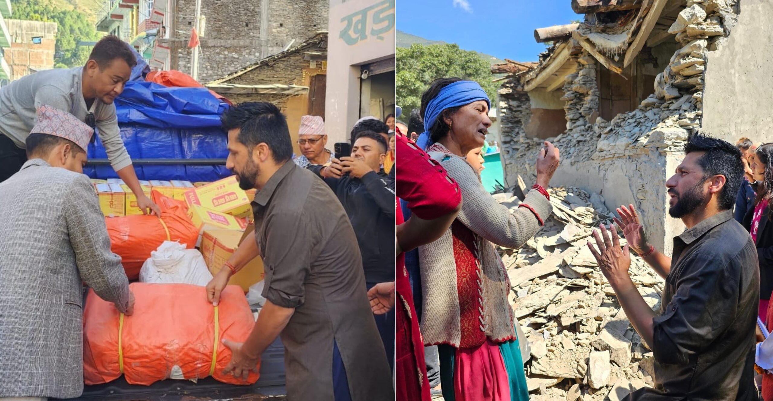 rabi/प्रधानमन्त्रीलाई रविको आग्रह- हेलिकोप्टरको आवाजले चर्किएका घरहरू नभत्किउन्