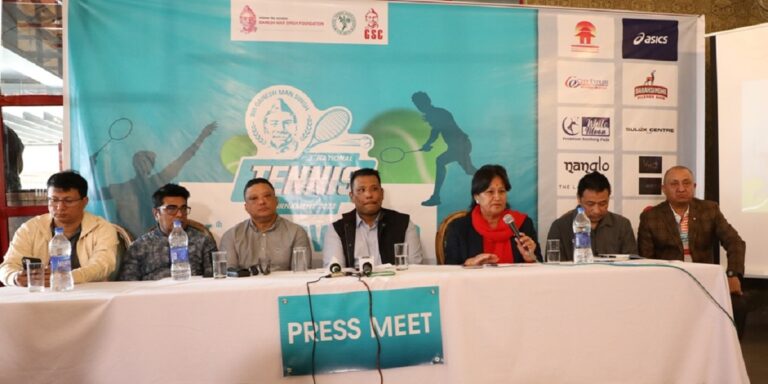 गणेशमान सिंह राष्ट्रिय टेनिस अर्को महिना