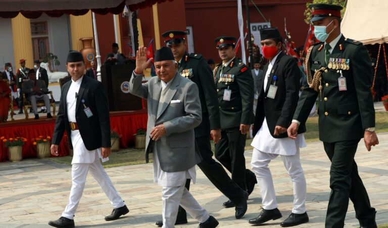 राष्ट्रपति पौडेल आज स्वदेश फर्कँदै