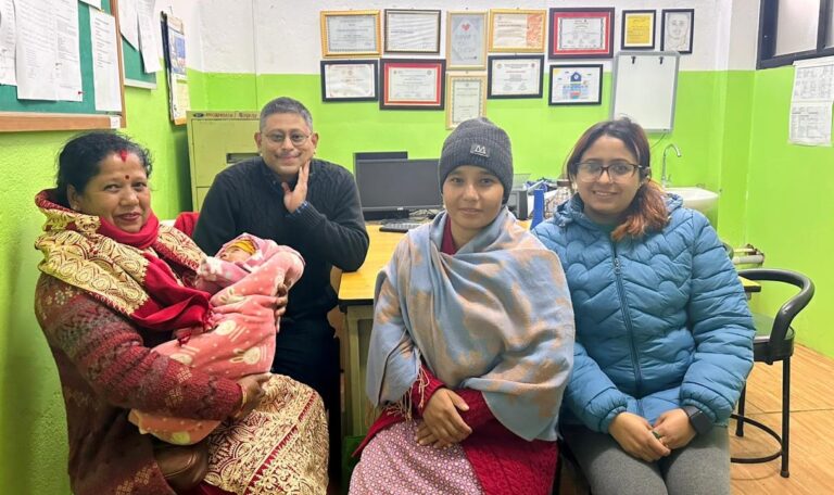 केएमसीले गर्‍यो ४२ दिने शिशुको जन्मजातै हर्नियाको सफल शल्यक्रिया