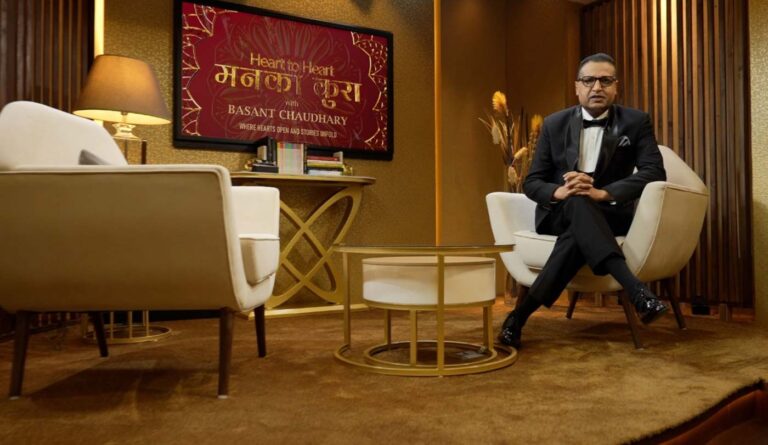 सिजी इन्टरटेनमेन्टले  ‘मनका कुरा विथ वसन्त चौधरी’  प्रसारण गर्दै