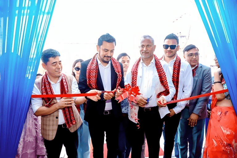 रुपन्देहीमा माछापुच्छ्रे बैंकको नवनिर्मित भवन शुभारम्भ