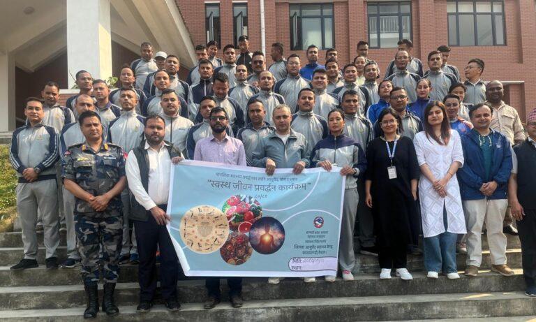 जिल्ला आयुर्वेद स्वास्थ्य केन्द्रले गर्‍यो ‘स्वस्थ जीवन प्रवर्द्धन’ कार्यक्रम (फोटो फिचरसहित)