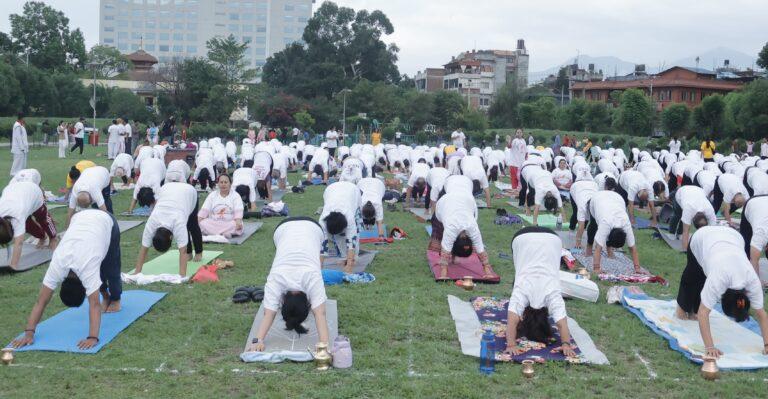 अन्तर्राष्ट्रिय योग दिवस स्रो ग प्रतिरोधी क्षमता बढाउँन योग उत्तम