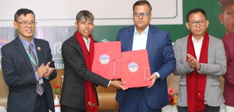 कृषि विकास बैंकको सद्भावना दूत नियुक्त भइन् साम्बा