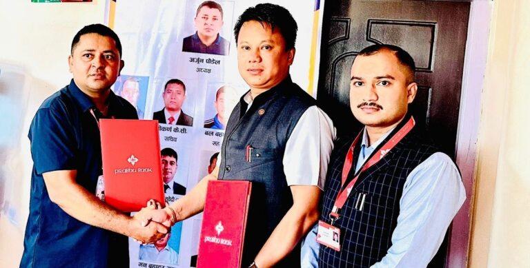 डिजिटल भुक्तानी प्रणालीमा प्रभु बैंक र एवन ग्रेटर नेपाल यातायातबीच सहकार्य