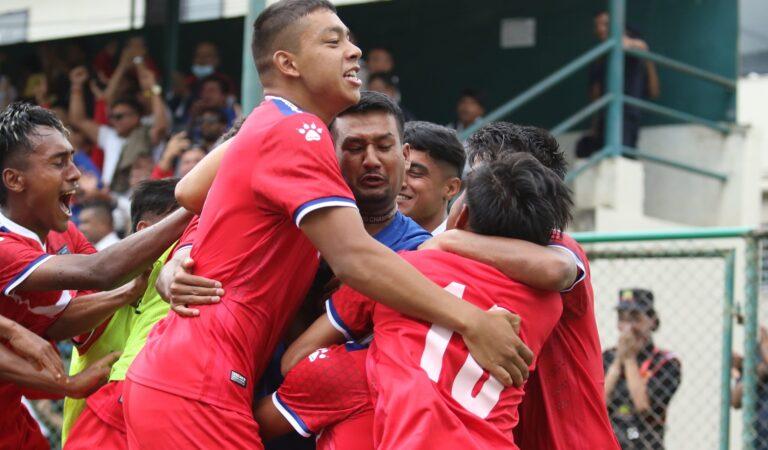 भुटानलाई हराउँदै नेपाल साफ यू-२० च्याम्पियनसिपको फाइनलमा