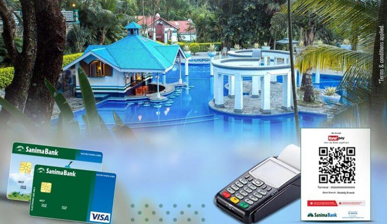 सानिमा बैंकका ग्राहकलाई रिभरसाइड स्प्रिंग्स रिसोर्टमा विशेष छुट
