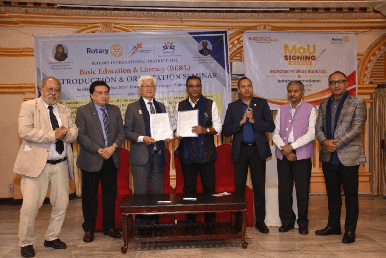 सानिमा रिलायन्स लाईफ इन्स्योरेन्सको संस्थागत सामाजिक उत्तरदायित्व कार्यक्रम सम्पन्न