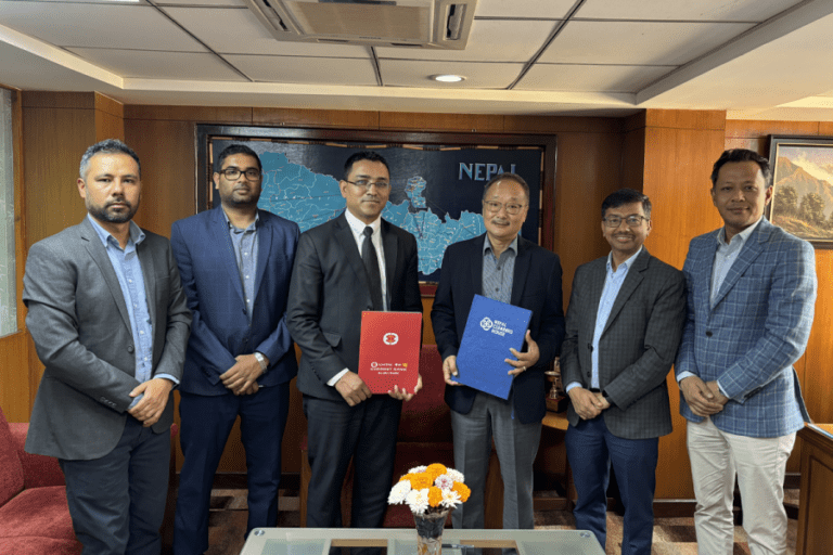 एभरेष्ट बैंक र एनसीएचएलबीच अलिपेमा अन्तरदेशीय भुक्तानी गर्ने सम्झौता